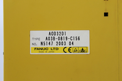 Fanuc A03B-0819-C156 32 Point Digital I/O Module