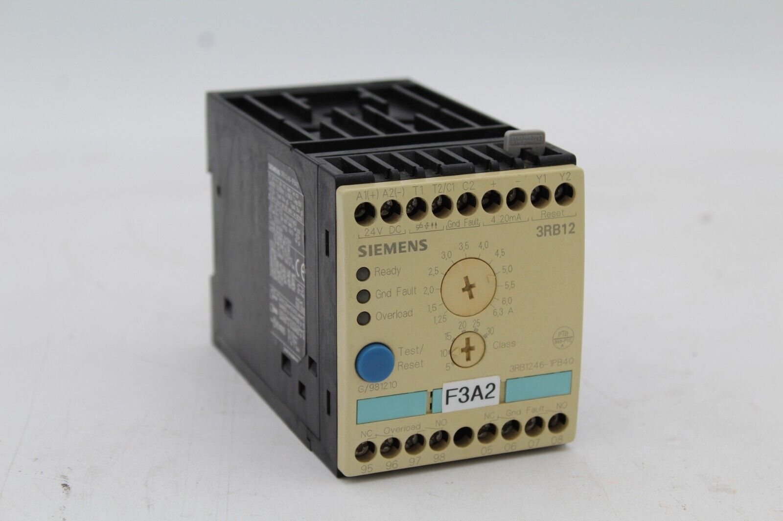 Siemens 3RB1246-1PB40 Overload Relay