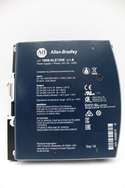 Allen-Bradley 1606-XLE120E Power Supply