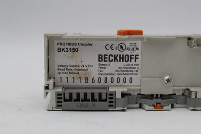 Beckhoff BK3150 Compact Bus Coupler