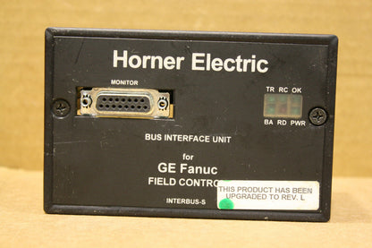 GE FANUC HE670IBU100N BUS INTERFACE UNIT FOR GE FIELD CONTROL INTERBUS-S