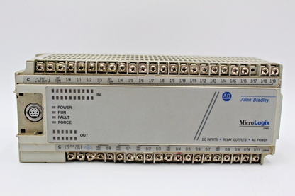 Allen-Bradley 1761-L32BWA MicroLogix 1000 PLC (Broken Din Rail Mount)