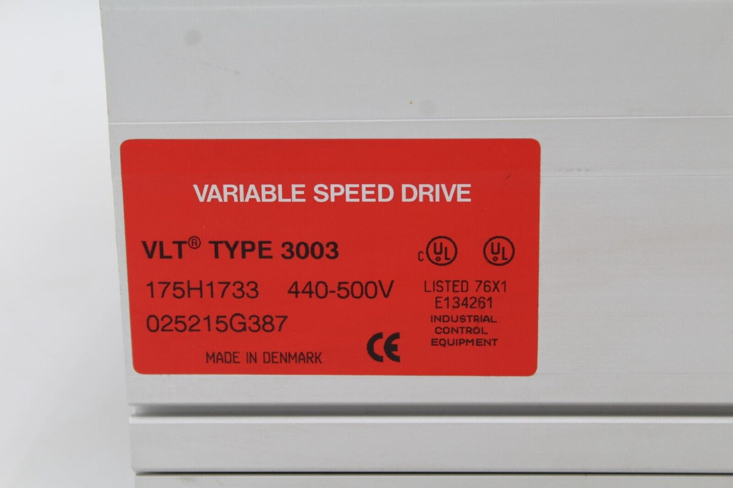 Danfoss VLT Type 3003 175H1733 400-500V Variable Frequency Drive