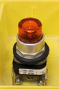ALLEN BRADLEY 800T-QB24 SER. T ORANGE PUSH BUTTON