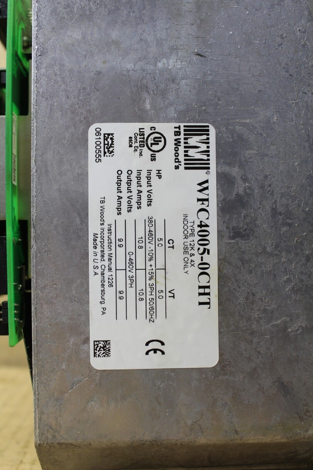 Woods WFC4005-0CHT 10.8 / 9.9 Amp AC Drive (No Cover)
