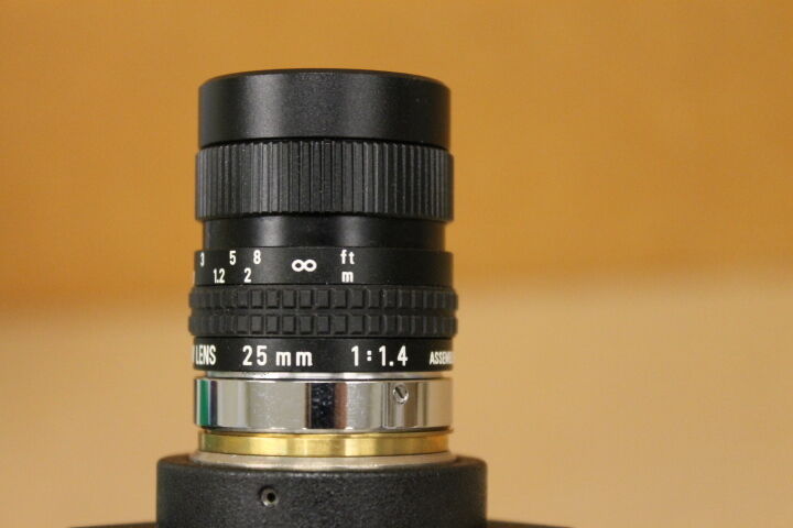 RVSI 002-CM4000 CAMERA WITH PENTAX 25MM 1:1.4 TV LENS