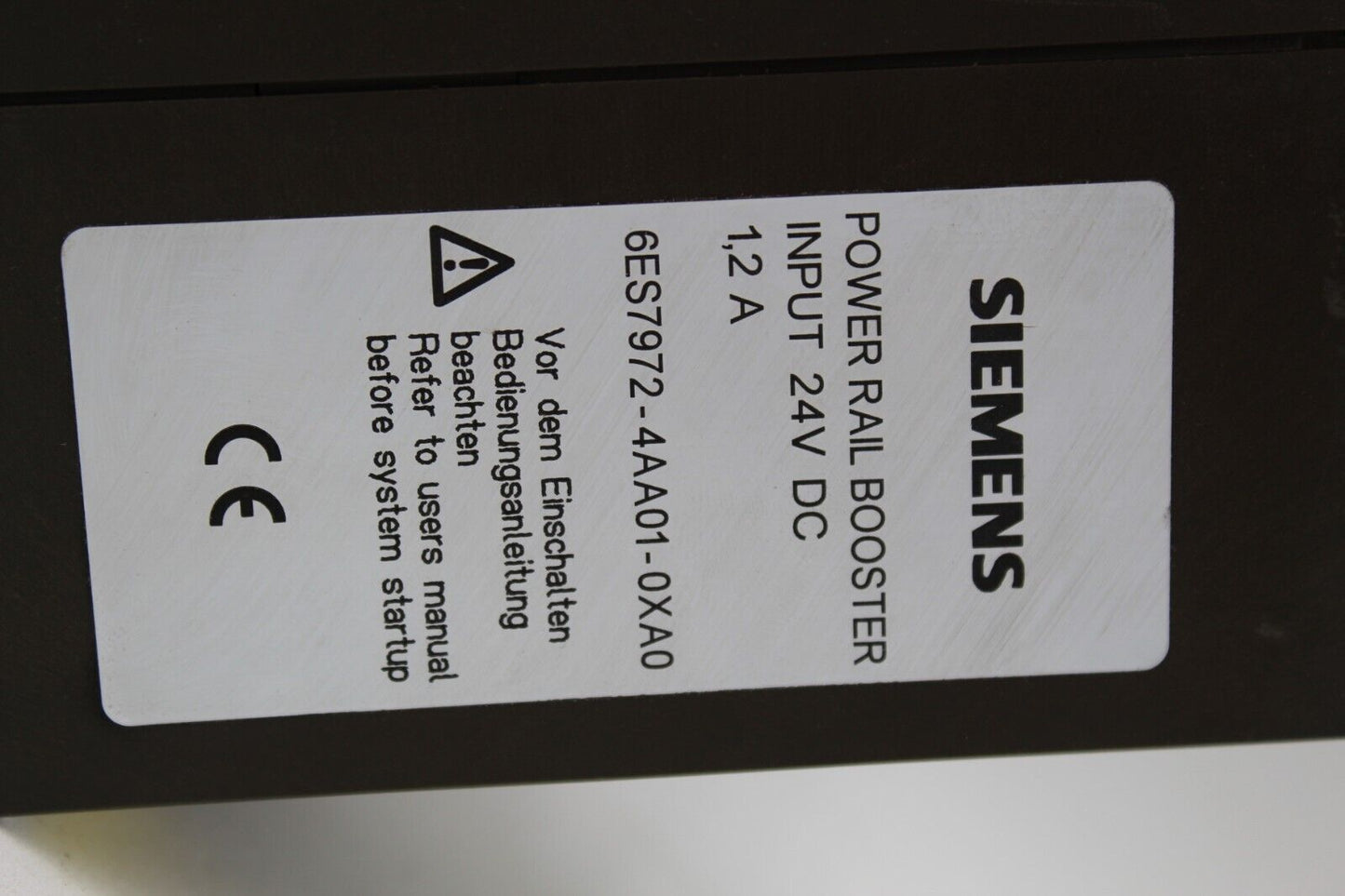 Siemens 6ES7972-4AA01-0XA0 Simatic Power Rail Booster