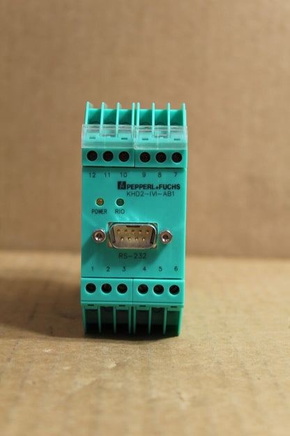 Pepperl + Fuchs K-Systems KHD2-IVI-AB1 / 92478 Safety Relay