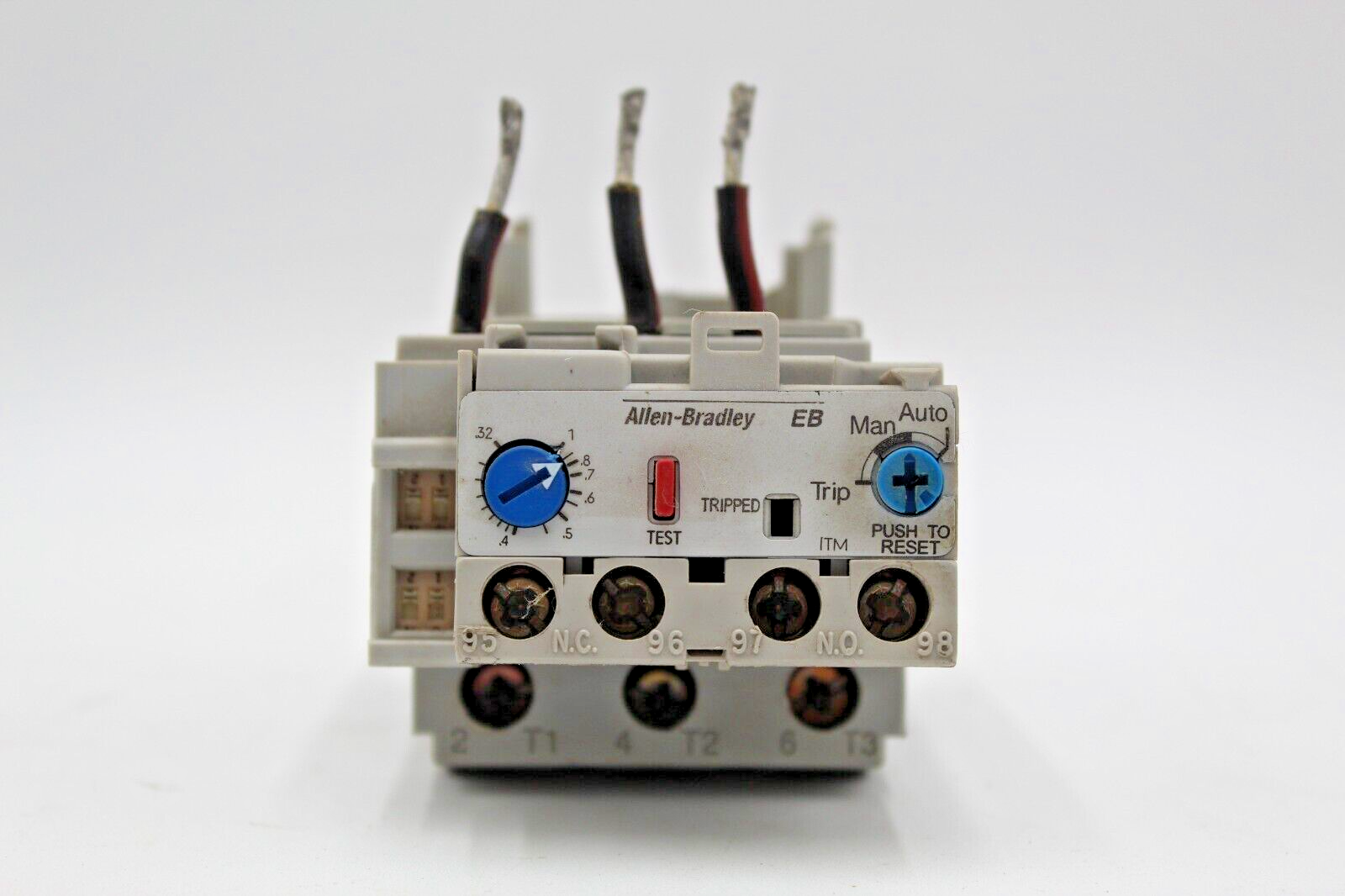 ALLEN BRADLEY 193-EB1CB SER. B OVERLOAD RELAY