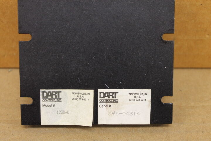 DART 123D-C CONTROL