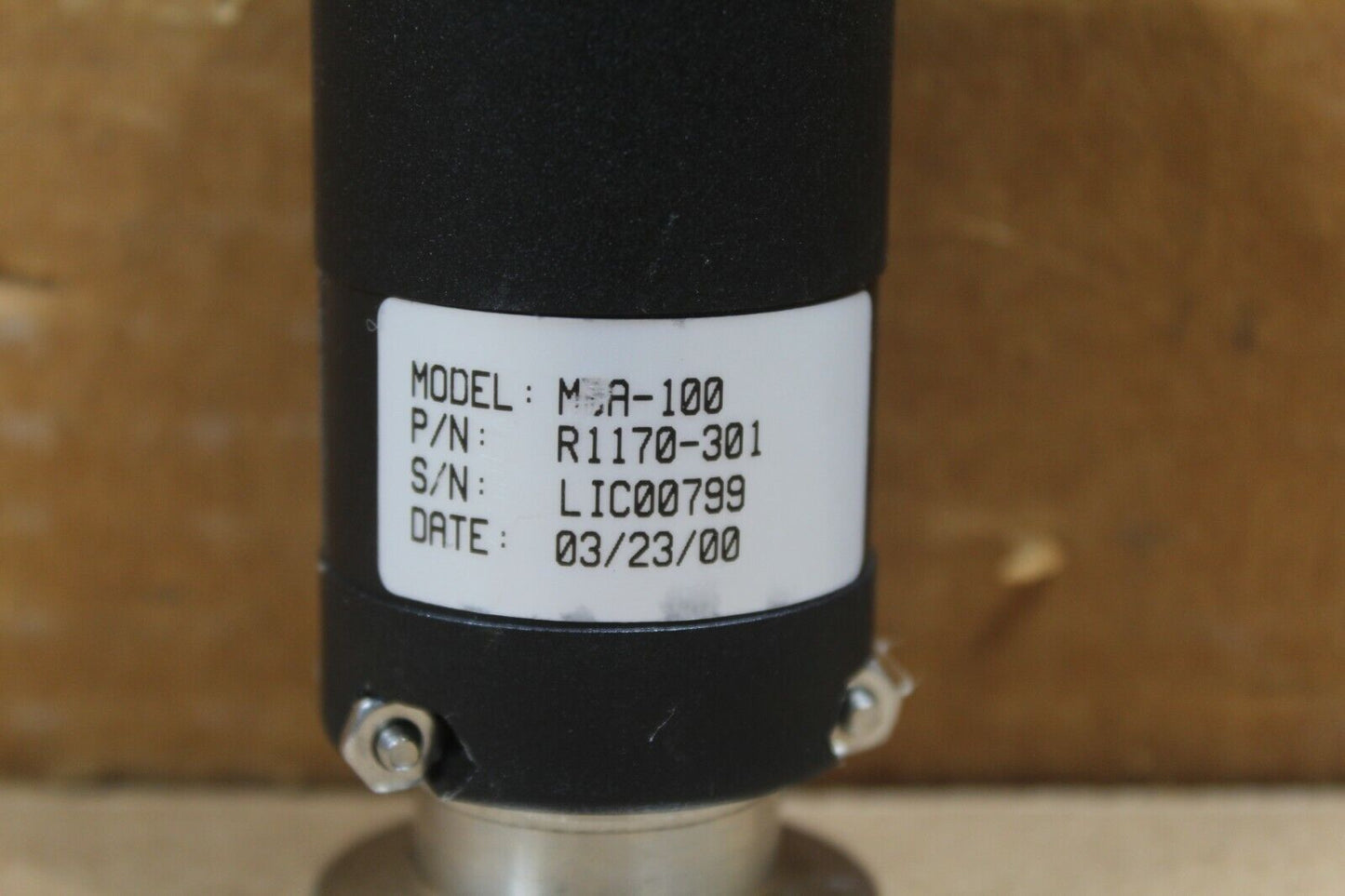 Varian MBA-100 Ionization Gauge 