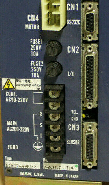 NSK ESA-J2014AF3-21 SERVO DRIVE
