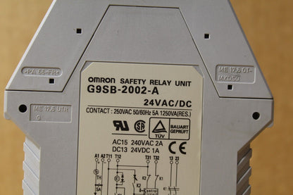Omron G9SB-2002-A Safety Control Relay