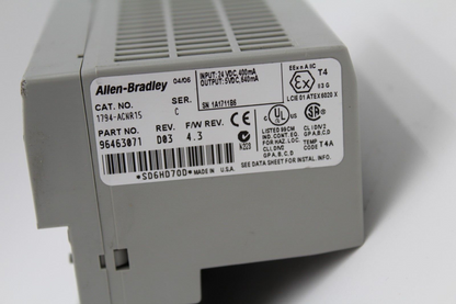 Allen-Bradley 1794-ACNR15 Flex I/O Adapter Module