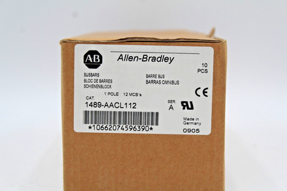 Allen-Bradley 1489-AACL112 Barre Busse Block (1PC)