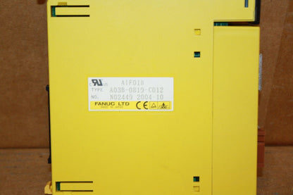 FANUC A03B-0819-C012 INPUT MODULE AIF01B