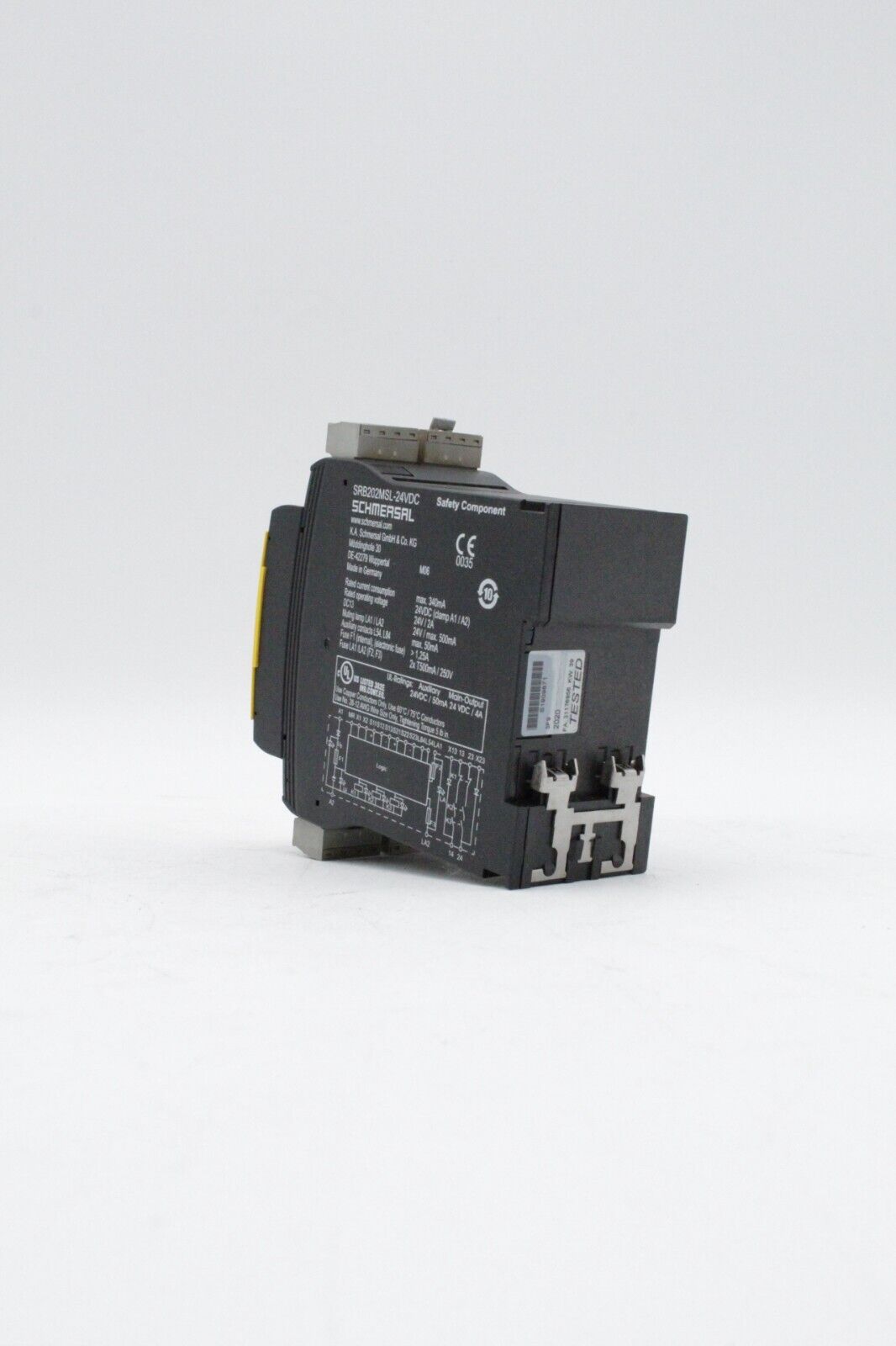 Schmersal SRB202MSL-24VDC Safety Relay (Missing Some Wire Harnesses)