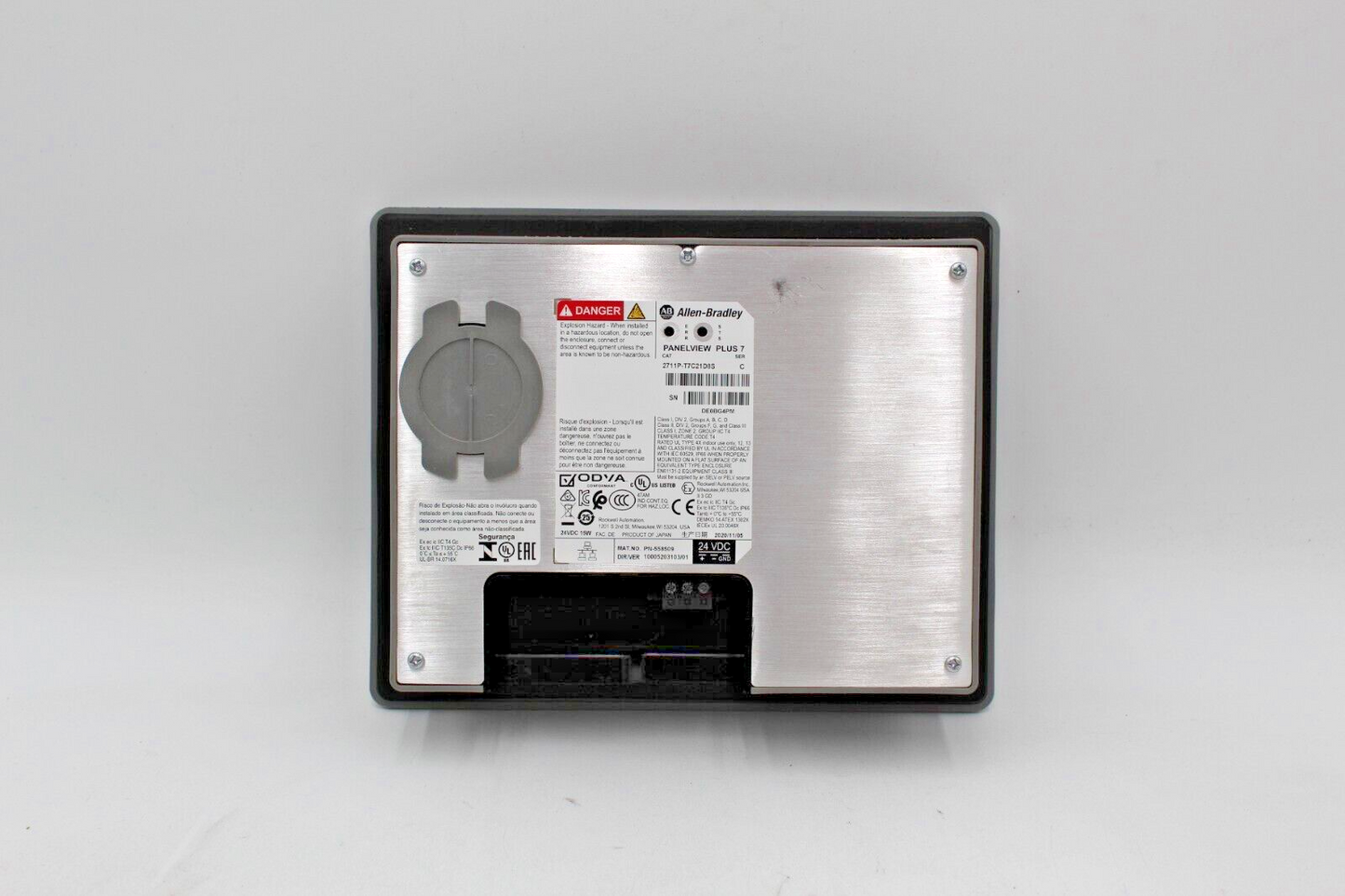 Allen-Bradley 2711P-T7C21D8S PanelView Plus 7 Operator Interface Panel (READ!)