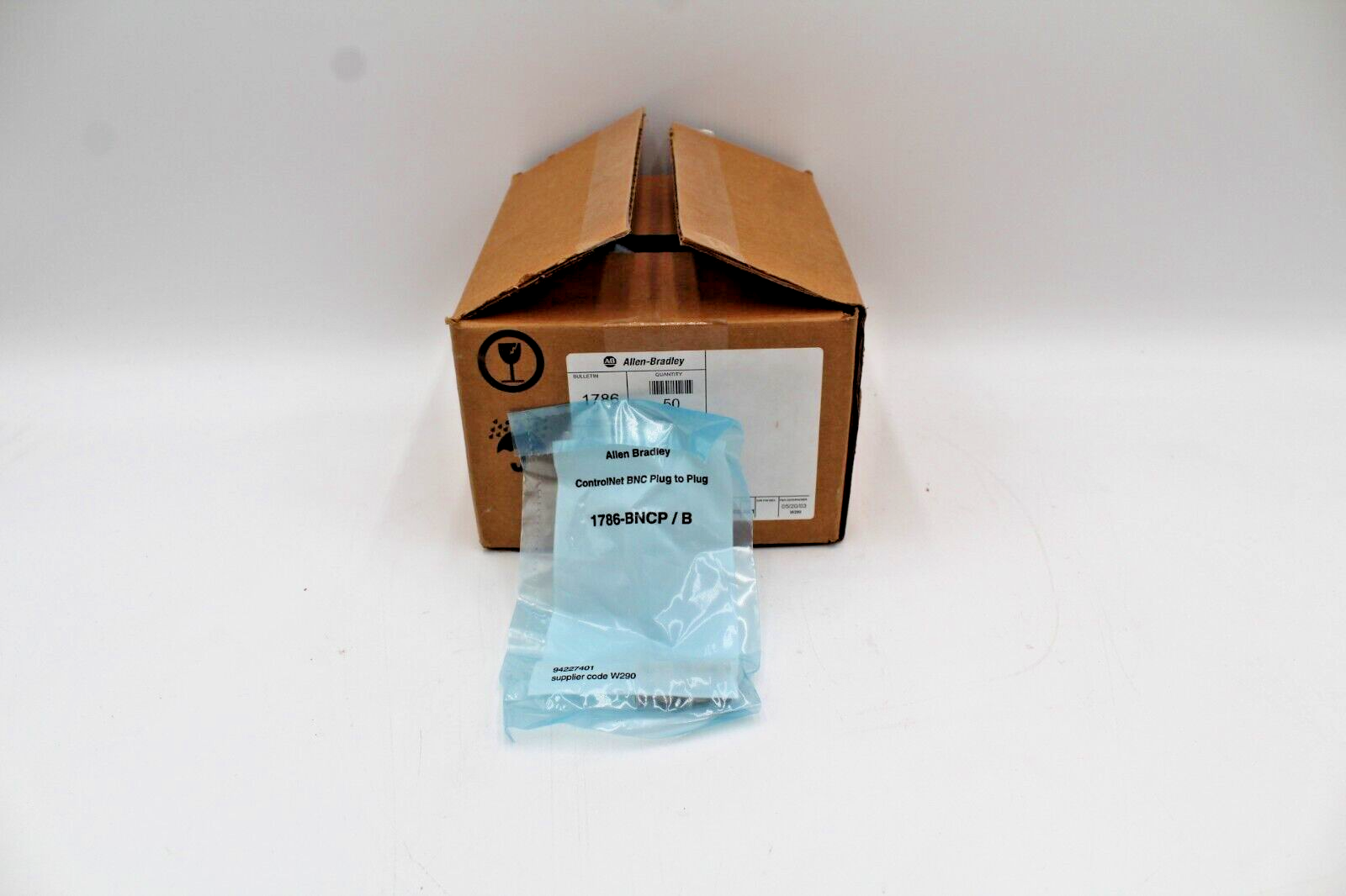 Allen-Bradley 1786-BNCP/B ControlNet BNC Plug to Plug (1PC)