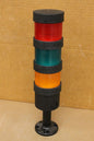 TELEMECANIQUE XVAL3C 3 STACK LIGHTS AND BASE WITH SPACERS  (RED/ORANGE/GREEN)