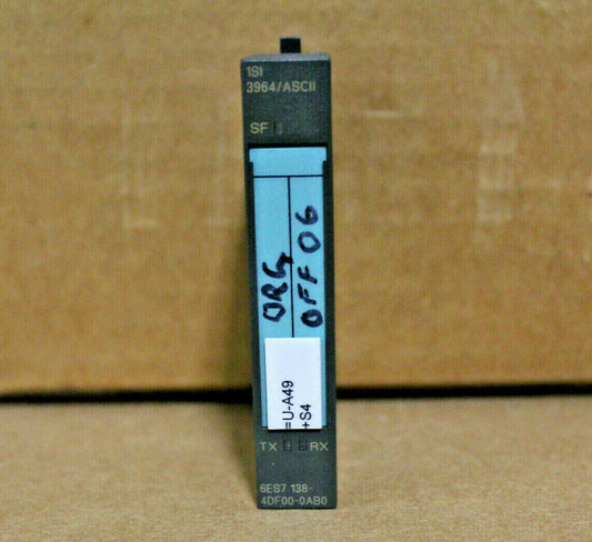 Siemens 6ES7 138-4DF00-0AB0 Simatic S7 Interface Module