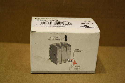 BUSSMAN CDNF100D NON-FUSED COMPACT SWITCH