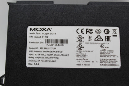 Moxa ioLogikE1214 Ethernet Module