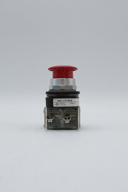 Allen-Bradley 800T-FXT6A5 2-Position Red Twist Push Button