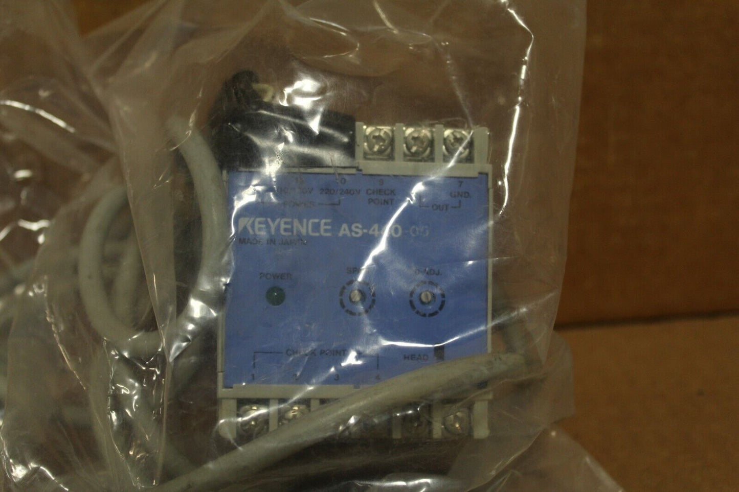 Keyence AS-440-05 Digital Optical Fiber Amplifier
