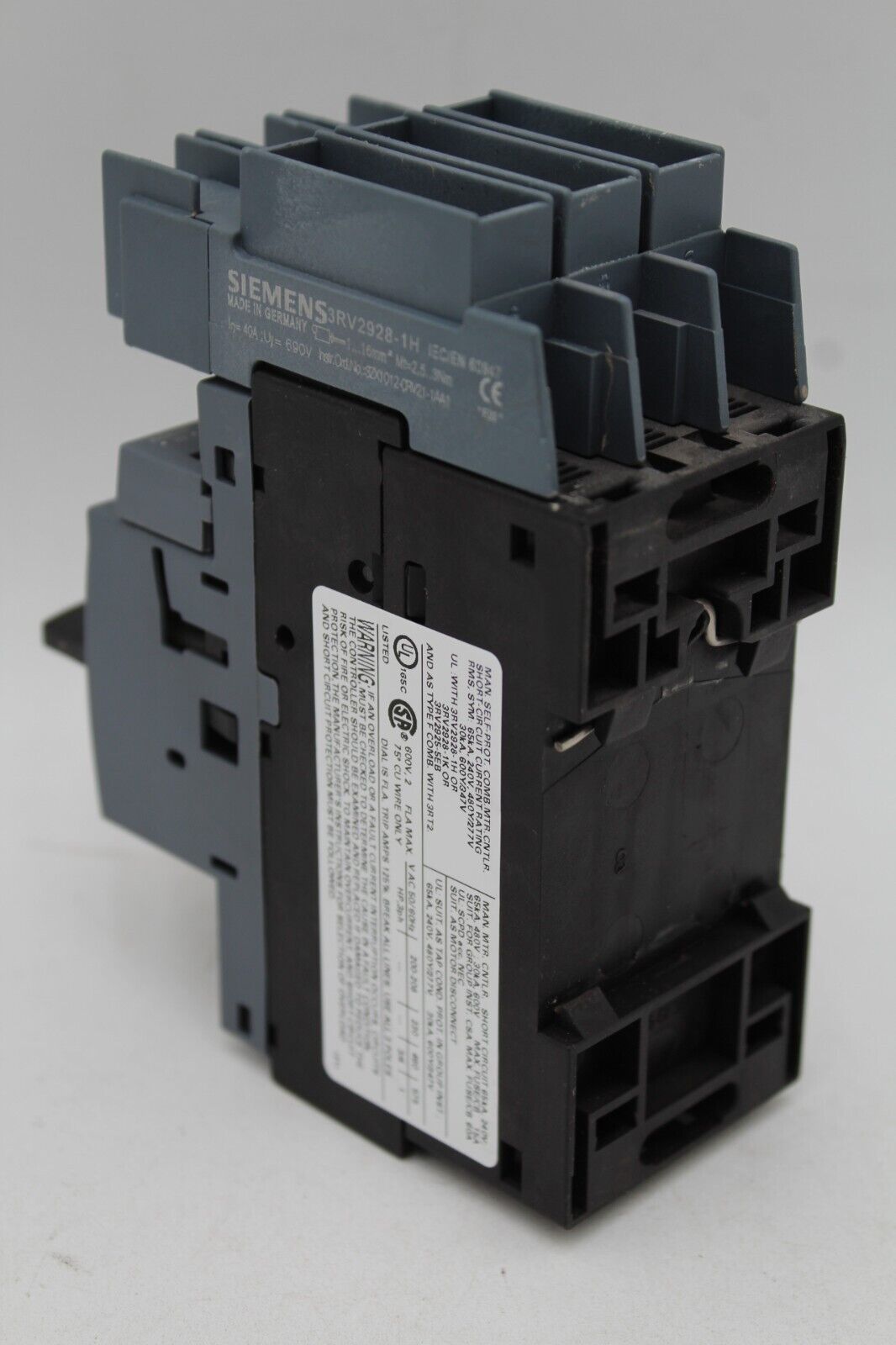 Siemens 3RV2011-1BA15 Circuit Breaker