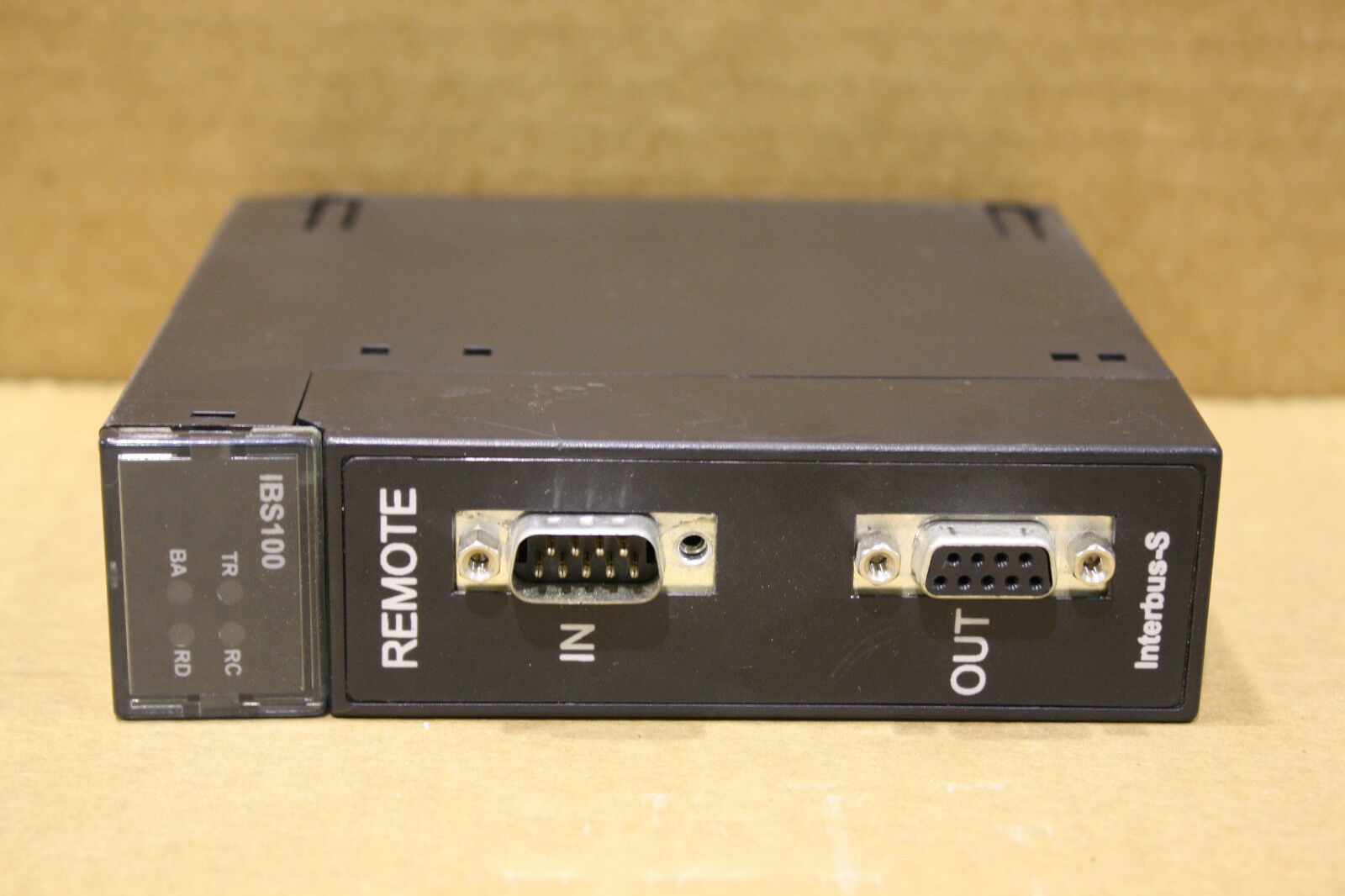 GE FANUC HE693IBS100D INTERBUS-S COMMUNICATIONS MODULE