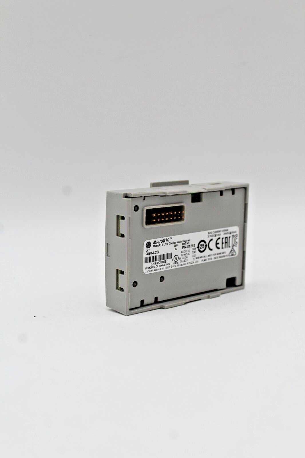 Allen-Bradley 2080-LCD Micro810 Display w/ Keypad