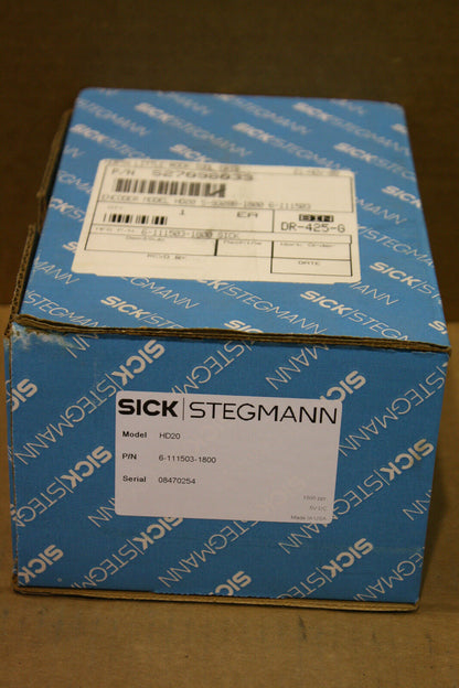 SICK STEGMANN HD20 ENCODER HD20S-9328B-1800