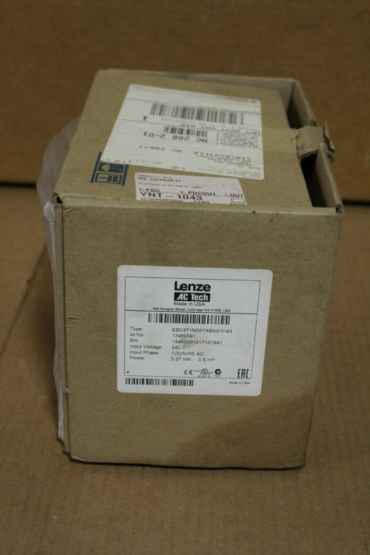 Lenze ESV371N02YXBXX1H43 Variable Frequency Drive