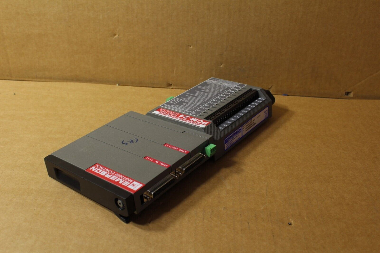 Emerson Motion Control PCM-24 960177-01 Press Feed Controller (Broken Tab)