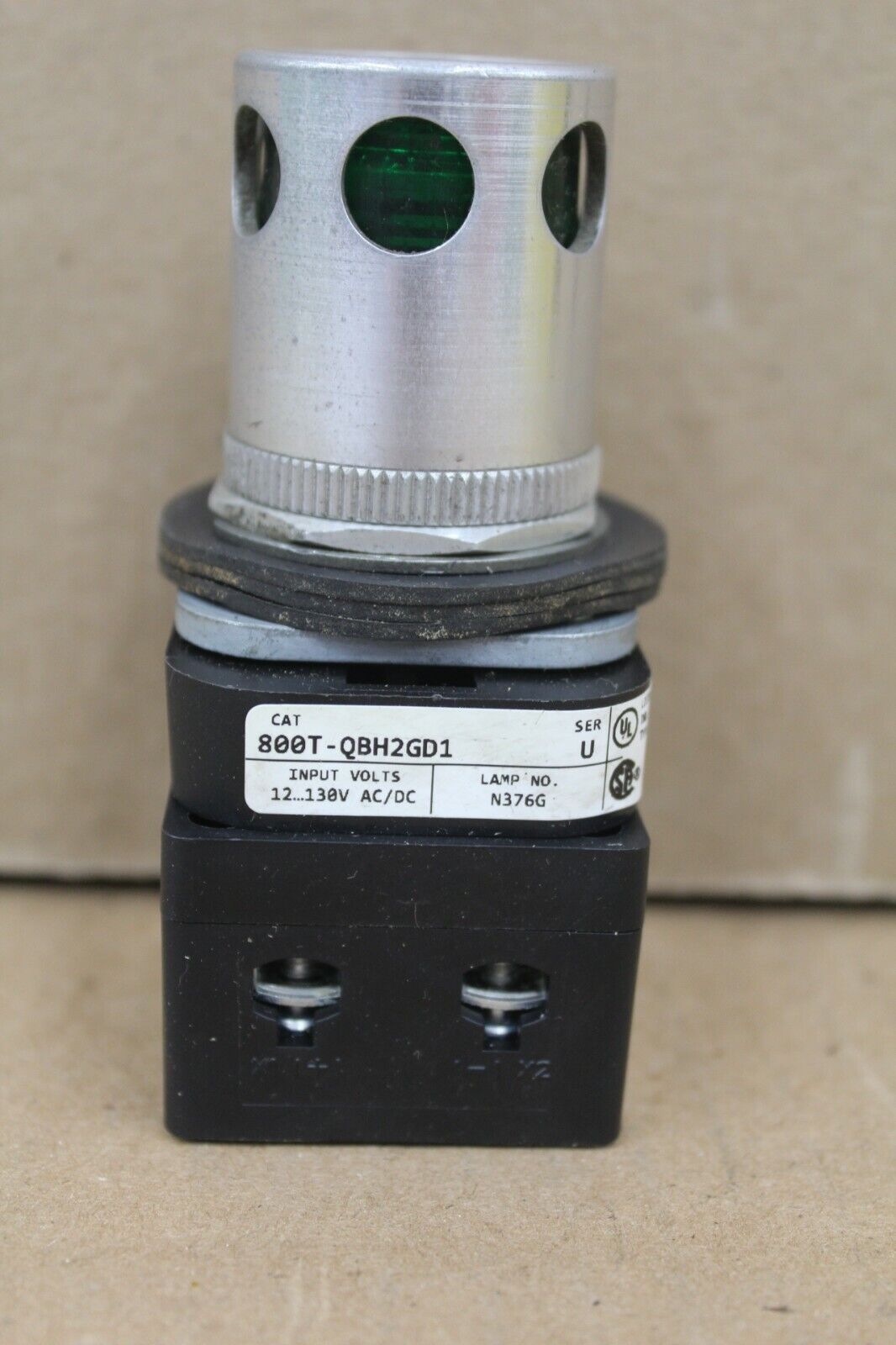 Allen Bradley 800T-QBH2GD1 Green Push Button