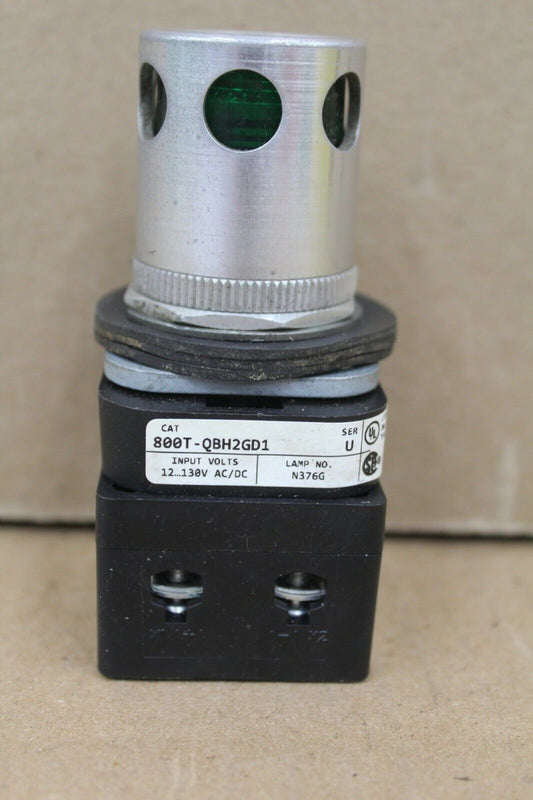 Allen Bradley 800T-QBH2GD1 Green Push Button