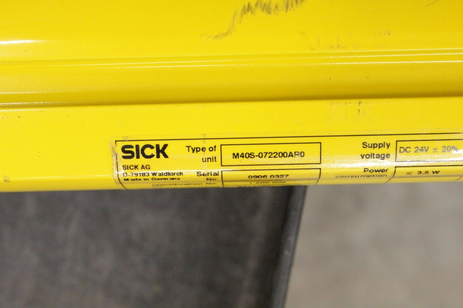 Sick M40S-072200AR0 Safety Light-Beam Sensor