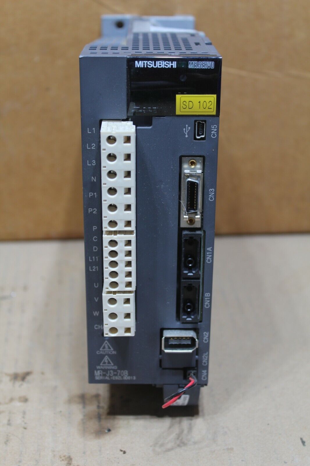 Mitsubishi MR-J3-70B AC Servo 