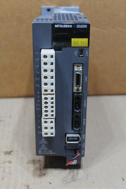 Mitsubishi MR-J3-70B AC Servo 