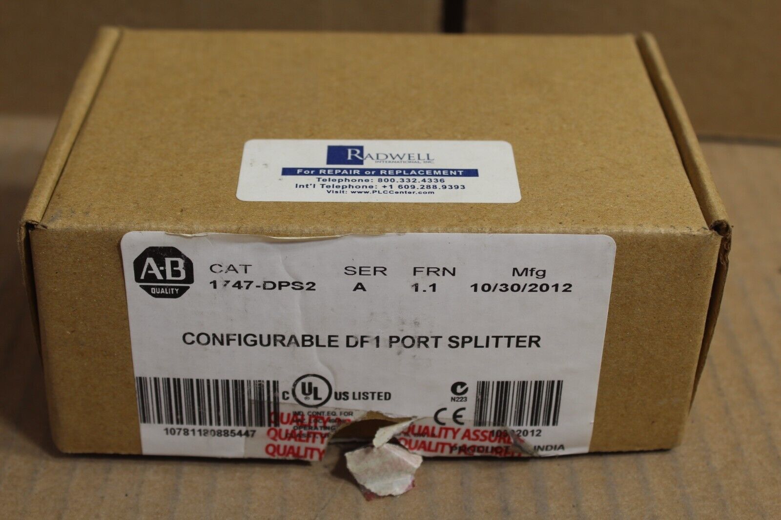 Allen Bradley 1747-DPS2 Port Splitter Rebuilt