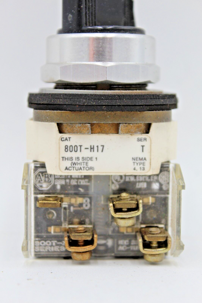 Allen-Bradley 800T-H17 2-Position Selector Switch