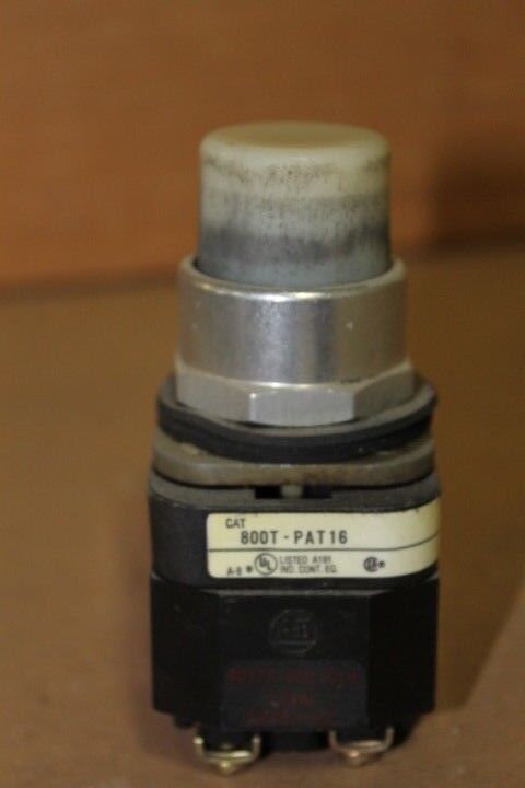 ALLEN-BRADLEY 800T-PAT16 WHITE PUSH BUTTON