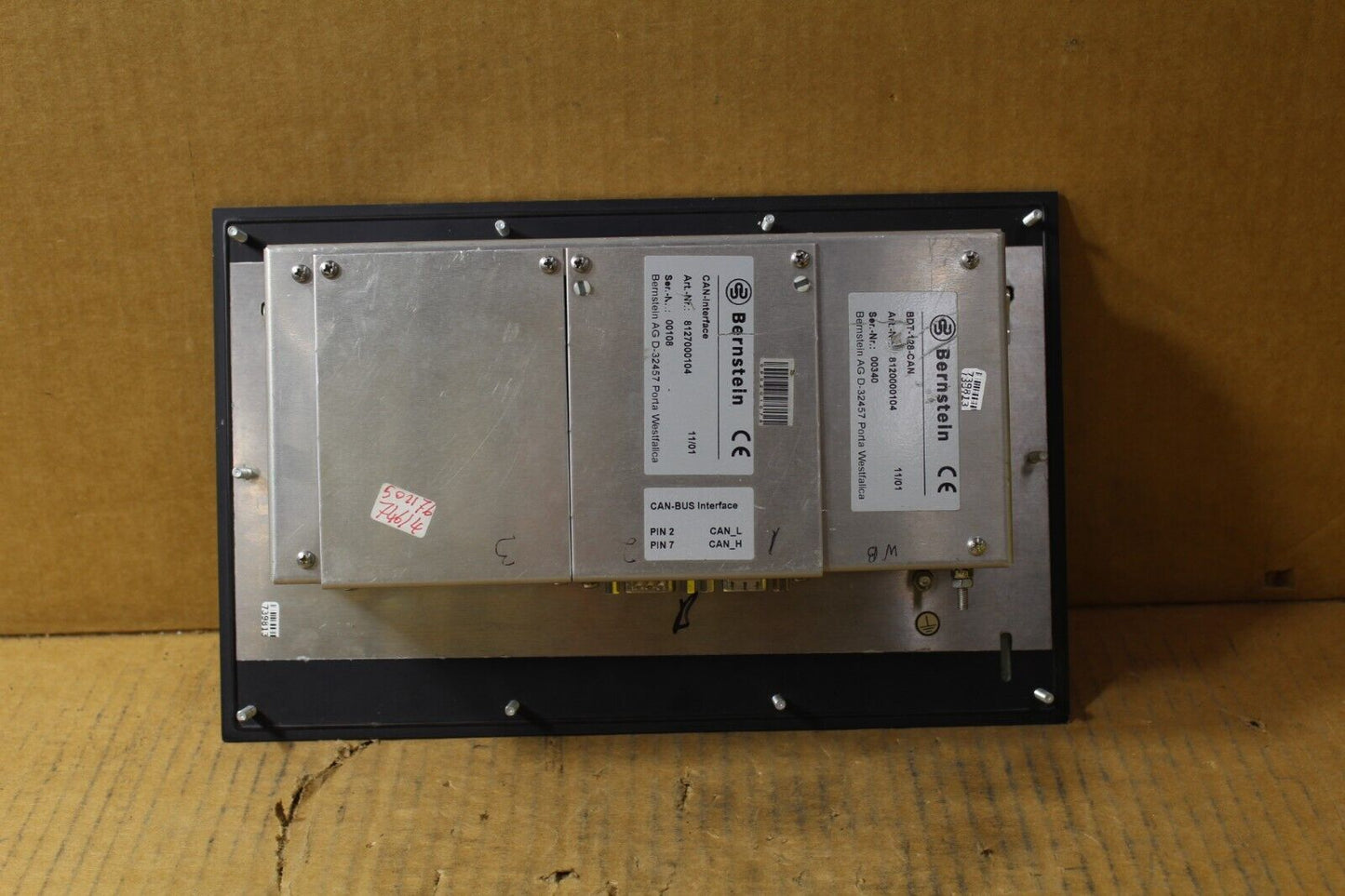 Bernstein BDT-128-CAN 8120000104 Interface Panel