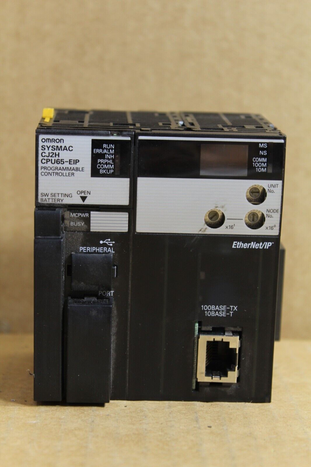 Omron CJ2H-CPU65-EIP Programmable Controller