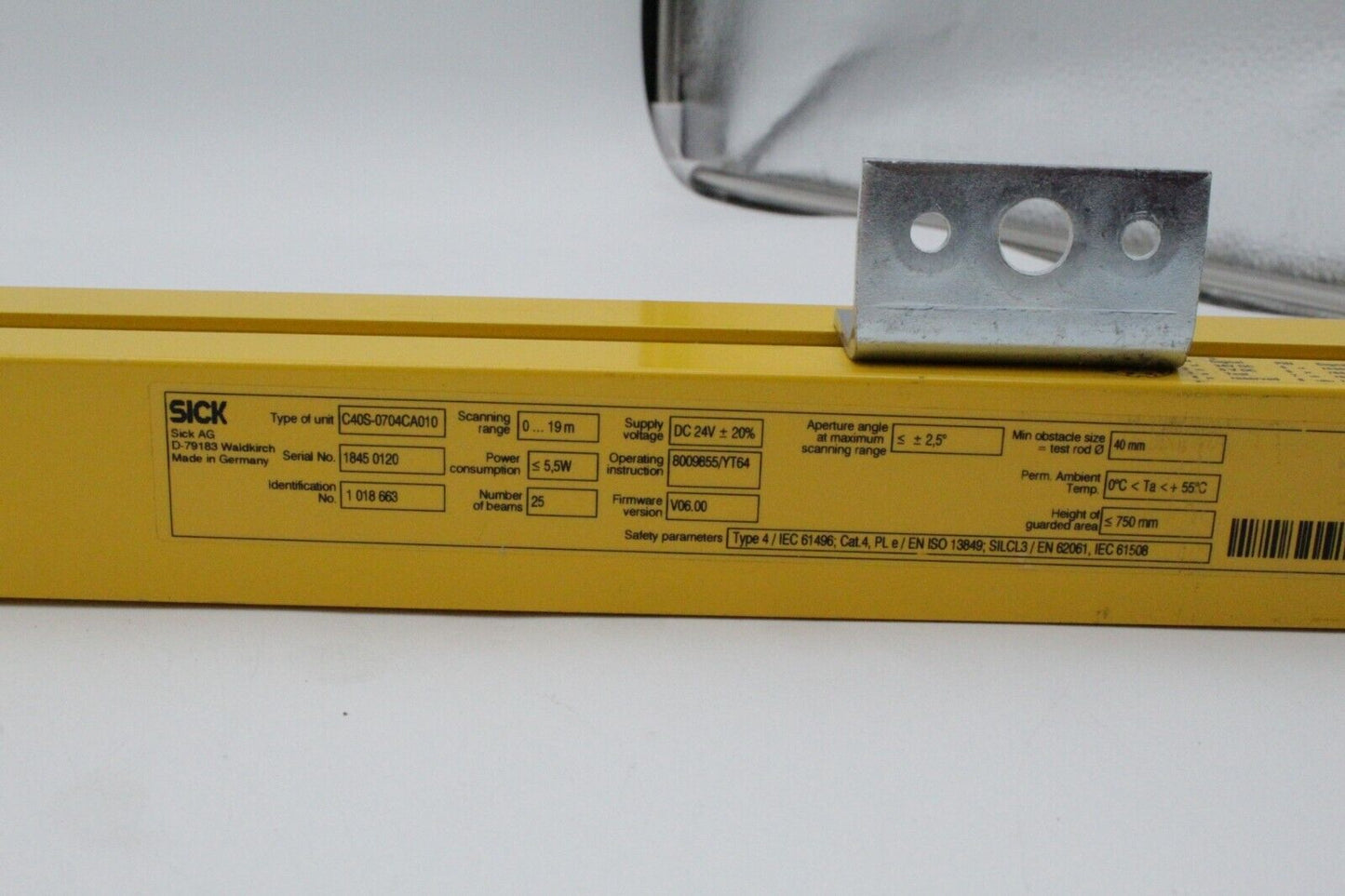 Sick C40S-0704CA010 C4000 Light Curtain