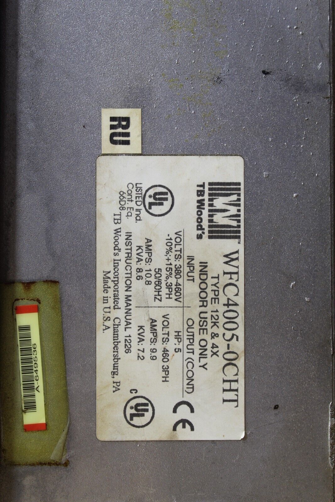 Woods WFC4005-0CHT 10.8 / 9.9 Amp AC Drive