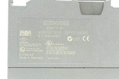 Siemens 6ES7 326-2BF01-0AB0 Simatic S7 Digital Output Module READ 2