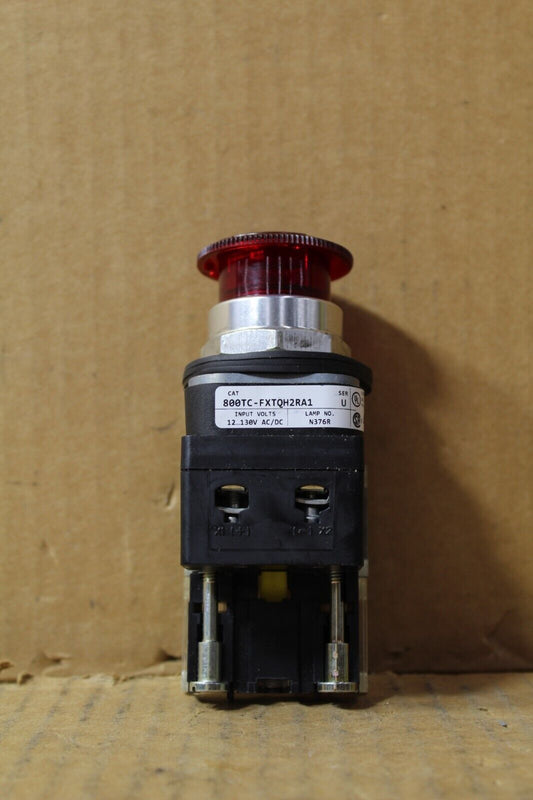 Allen-Bradley 800TC-FXTQH2RA1 Red Mushroom Push Button