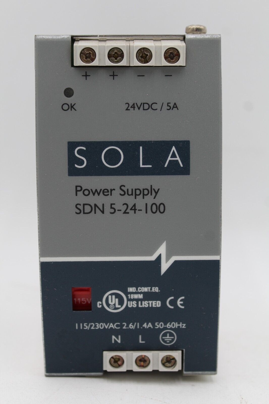 Sola SDN 5-24-100 Power Supply 